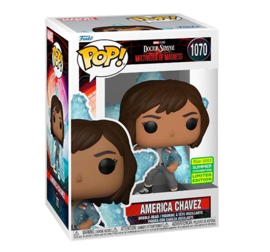 Funko POP Marvel: Dr. Strange in the Multiverse of Madness - America Chavez (San Diego Comic Con Shared Exclusives) - main (0)