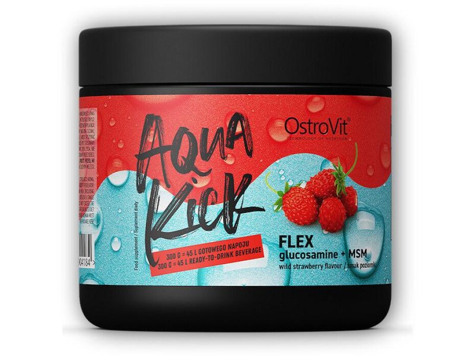 Ostrovit Aqua kick Flex 300g jahoda - main (0)