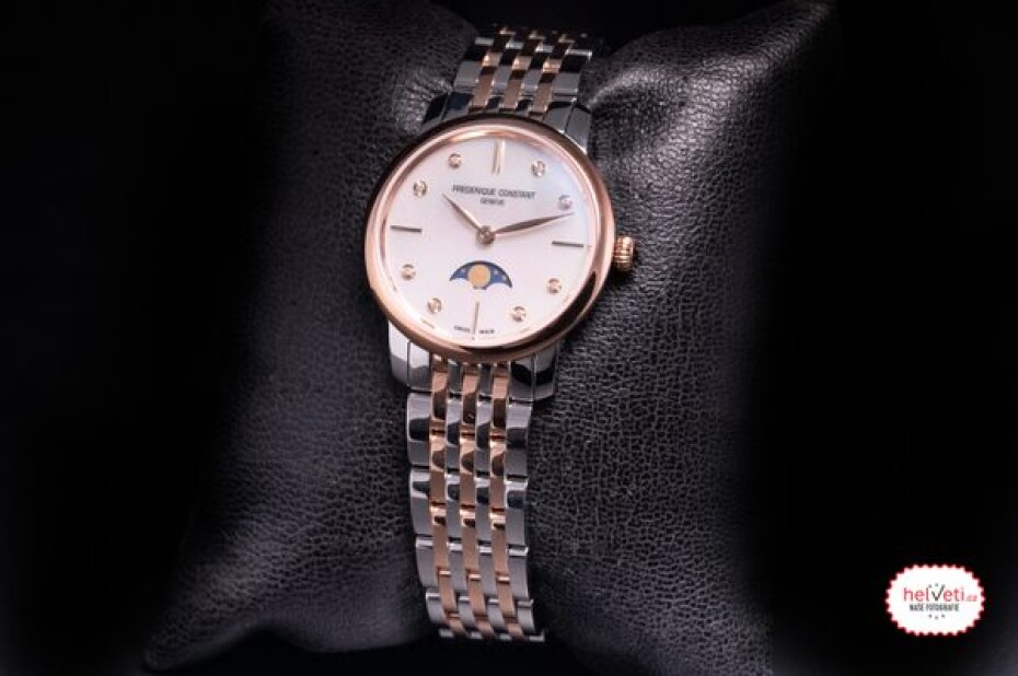 Frederique Constant Slimline Ladies Moonphase Quartz FC-206MPWD1S2B - main (4)