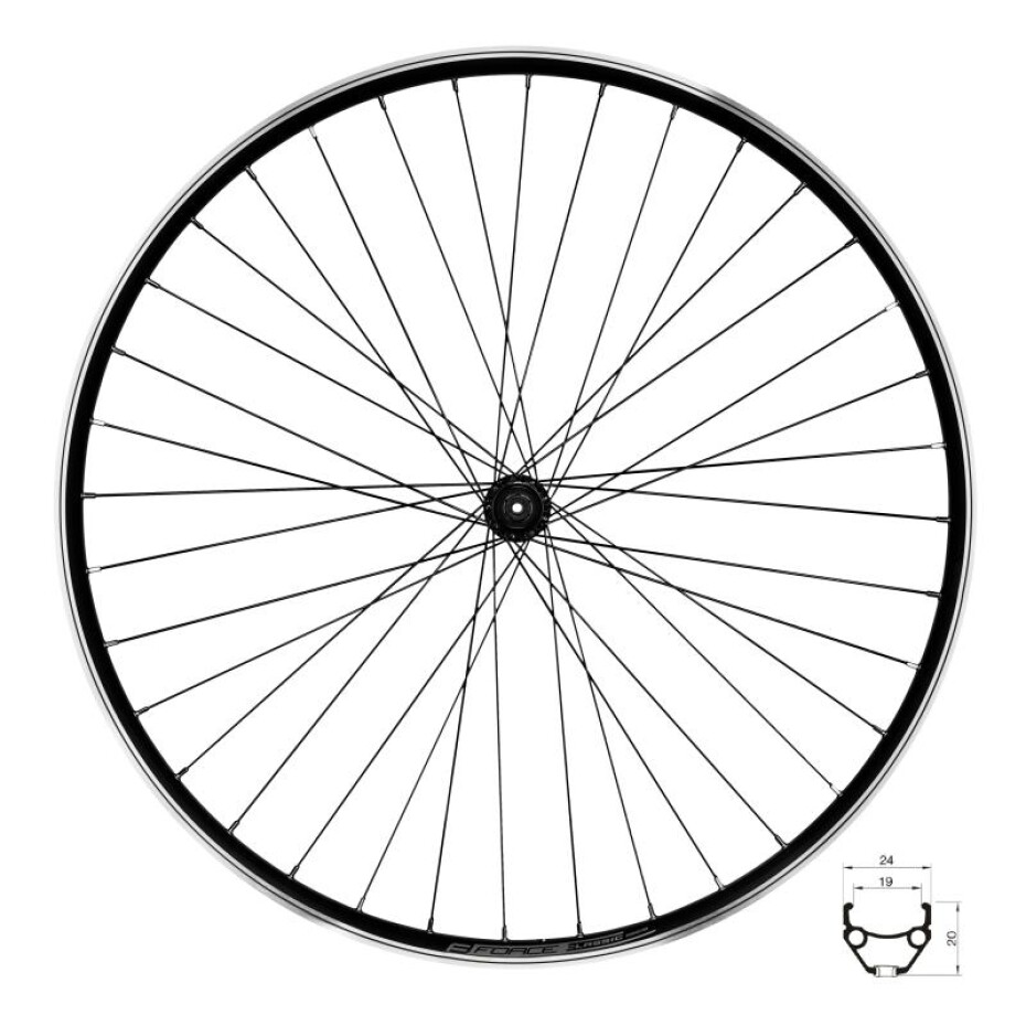 Force Kolo přední CLASSIC 622x19 " V" HBTX500 36d - main (0)