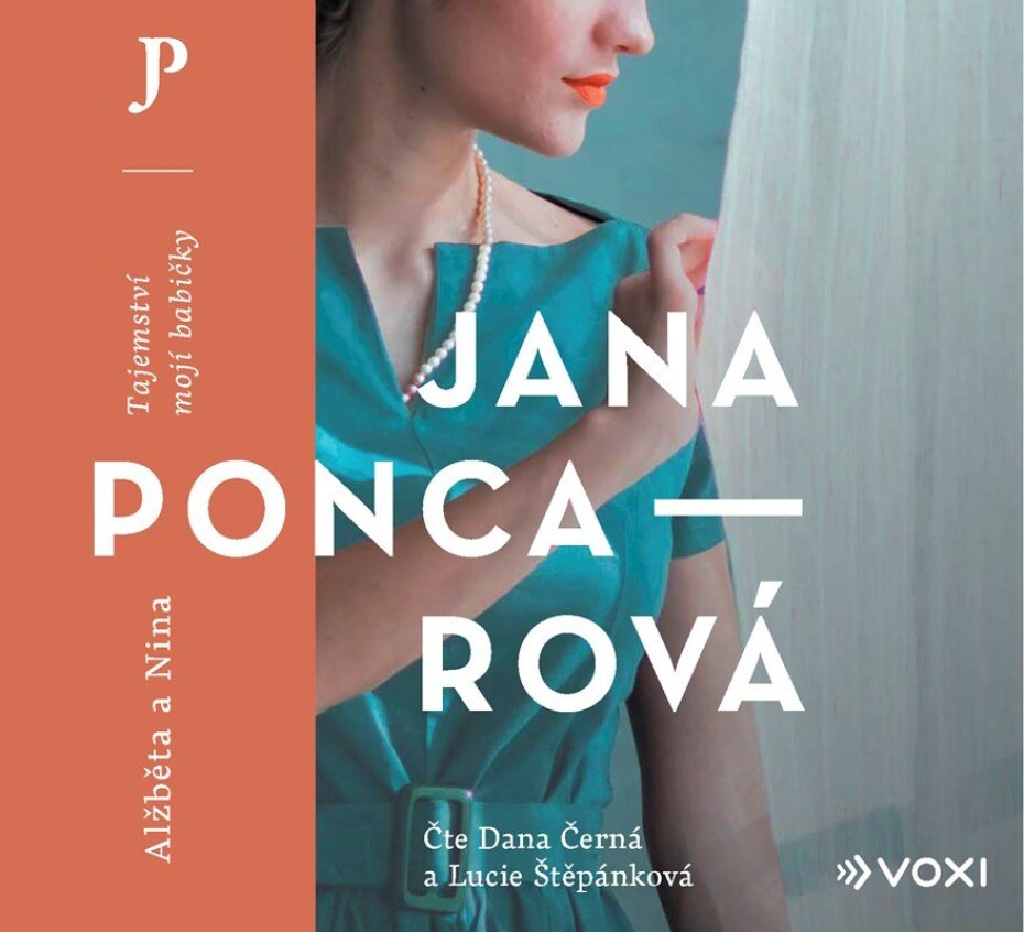 Alžběta a Nina - Tajemství mojí babičky - CDmp3 (Čte Dana Černá, Lucie Štěpánková) - Jana Poncarová - main (0)
