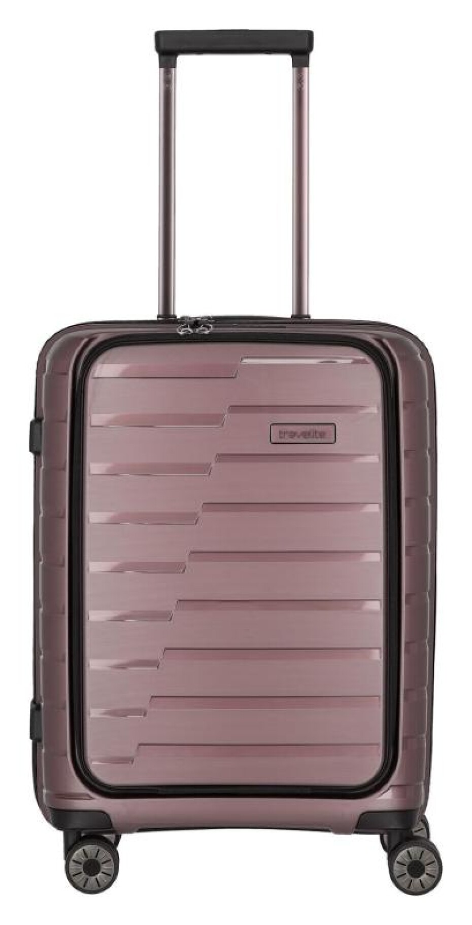 Travelite Air Base 4w S Front pocket Lilac kufr + kosmetická taštička zdarma - main (0)