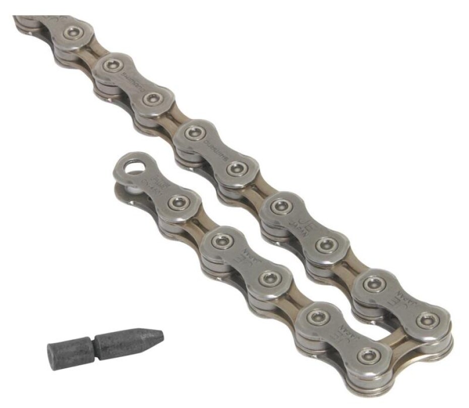 SHIMANO Řetěz SH CN4601 stříbrný balený + čep 10k - main (0)