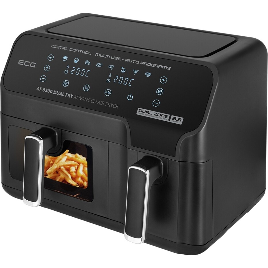 ECG AF 8300 horkovzdušná fritéza Dual Fry - main (1)