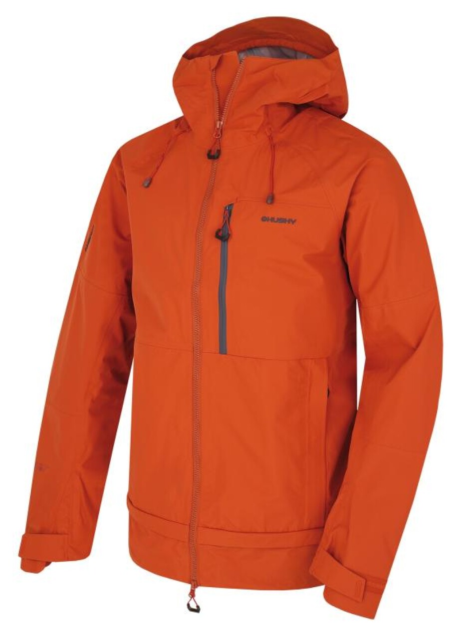 Husky Pánská hardshell bunda Nanook M cihlová - main (0)