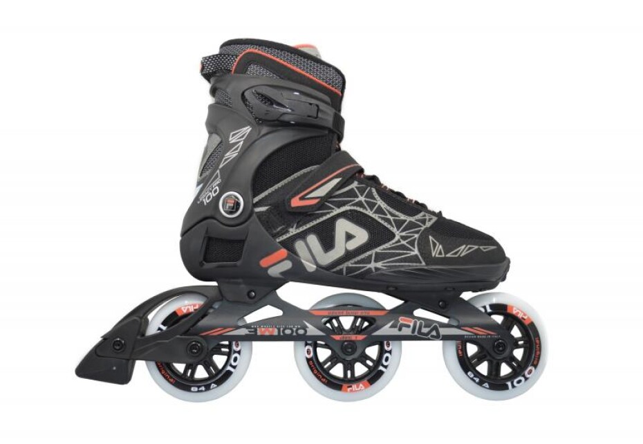 Fila Legacy Pro 100 Black/Red pánské inline brusle - bez orig. obalu - 1x vyzkoušeno - main (0)