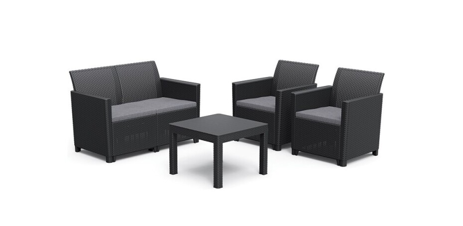 KETER Zahradní set CLARA 2 small table | grafit - main (0)