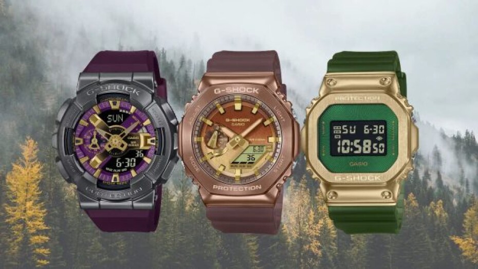 Casio G-Shock GM-5600CL-3ER Emerald Gold - main (17)