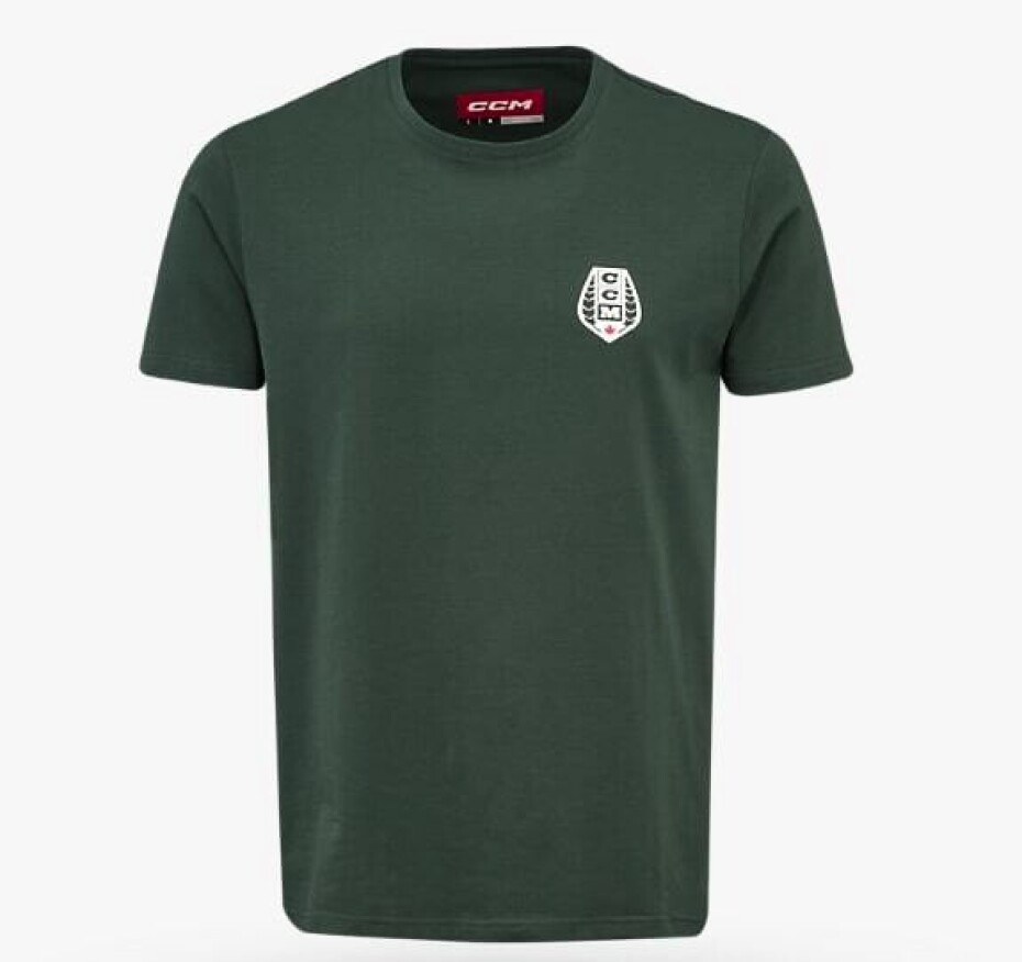 Dětské tričko CCM Holiday SS Tee Dark Cedar Žák (youth) XL - main (0)