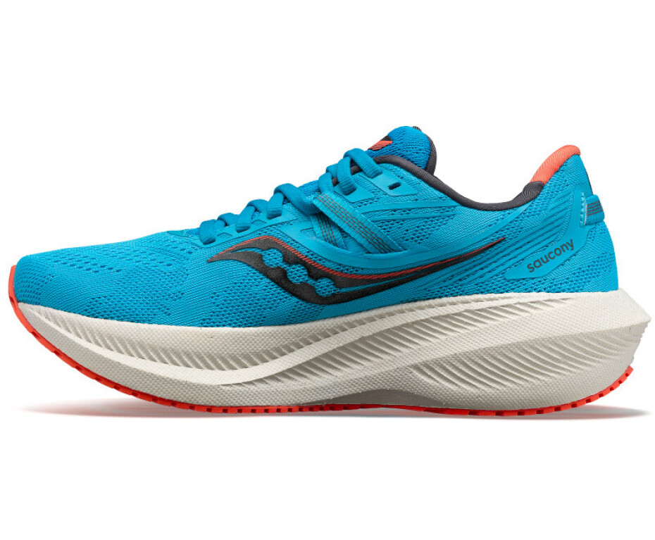 Dámská běžecká obuv Saucony  Triumph 20 Ocean coral  UK 5 - main (2)