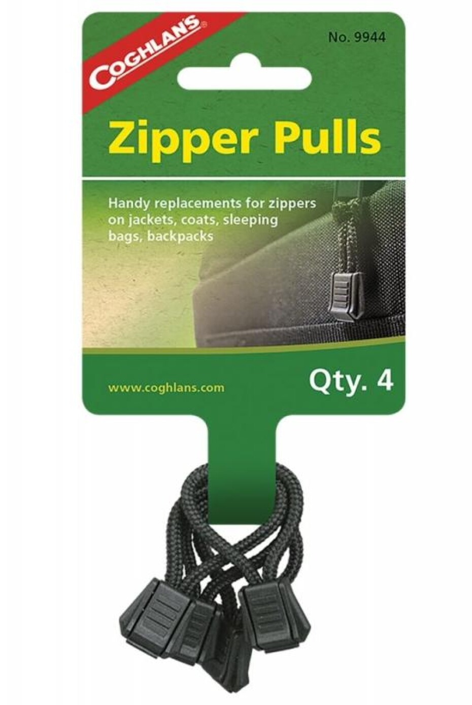 Coghlans poutka na zip Zipper Pulls - main (0)