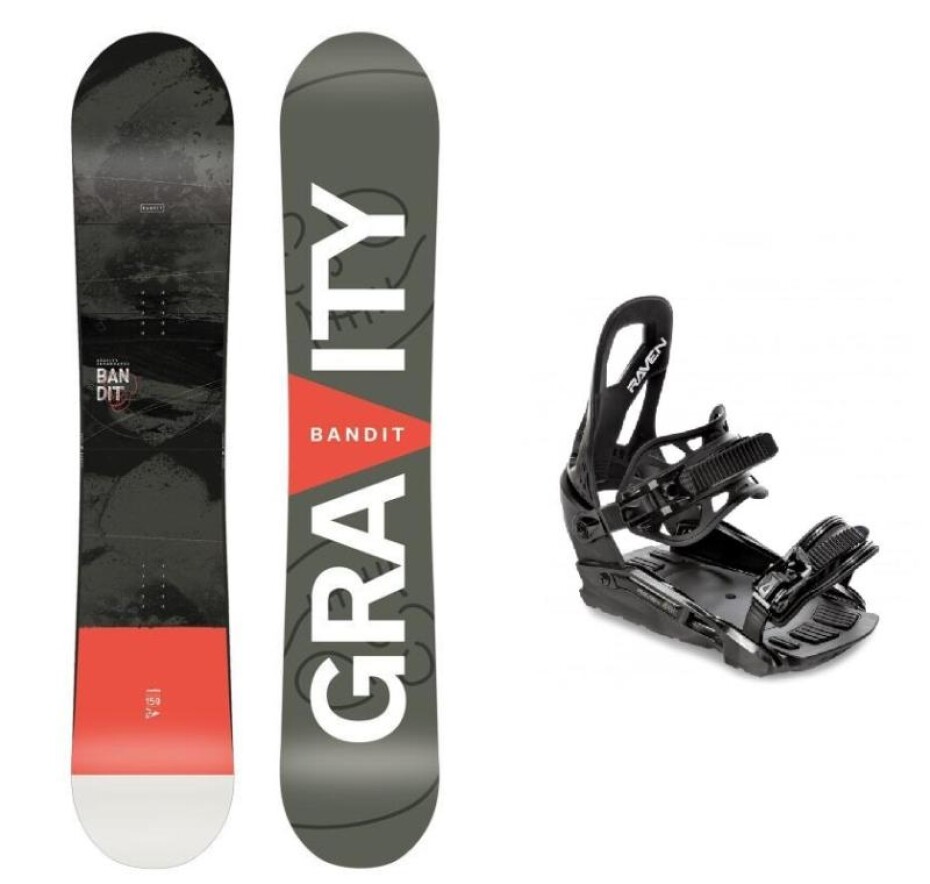 Gravity Bandit pánský snowboard + Raven S230 Black vázání - main (0)