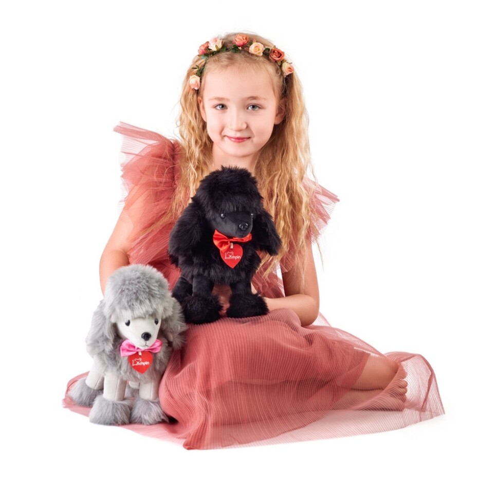 Lumpin Pudlík šedý Lily, 25 cm - main (2)