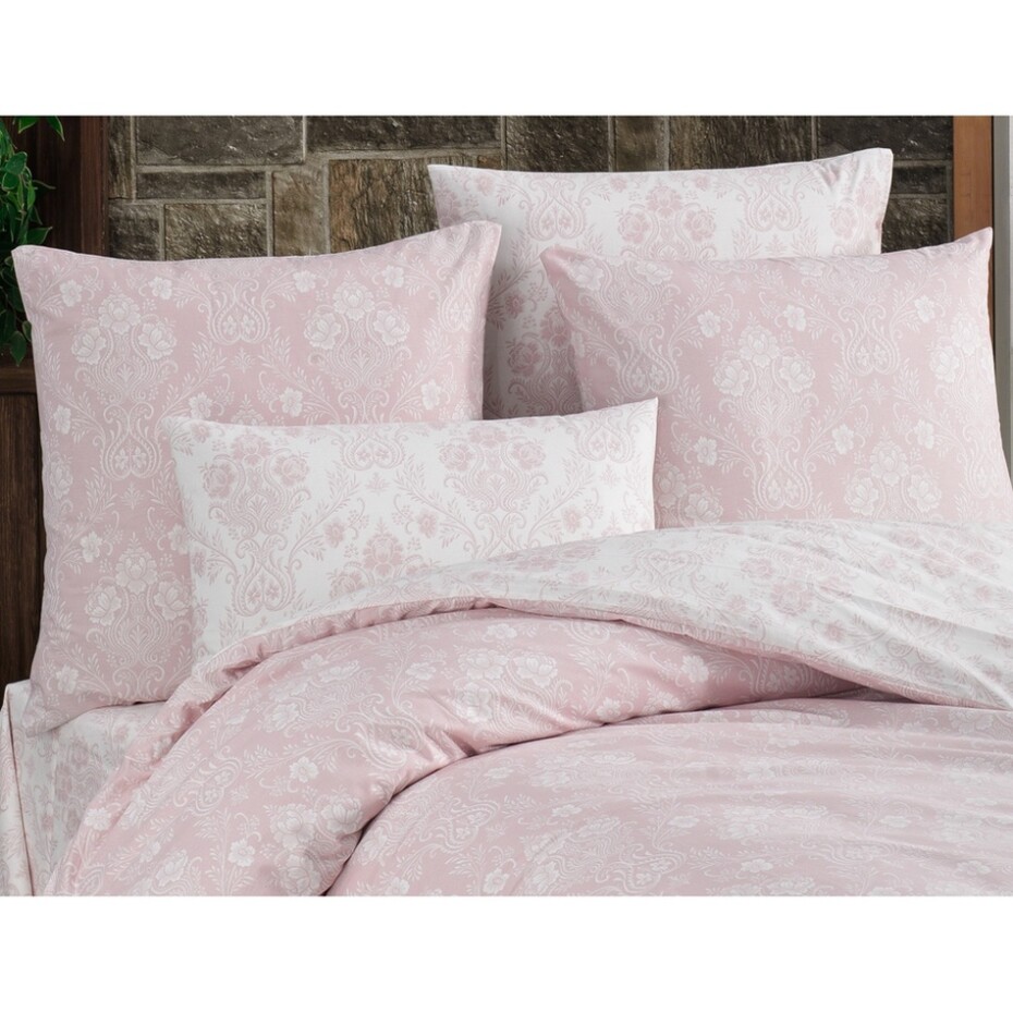 BedTex Bavlněné povlečení Almina pudrová, 140 x 200 cm, 70 x 90 cm, 140 x 200 cm, 70 x 90 cm - main (1)