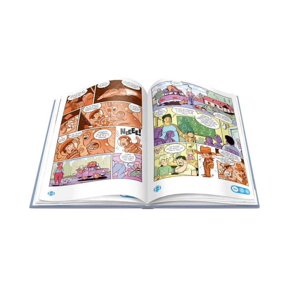 Kouzelné čtení Komiks: Parta Pac a kletba Modrého Jonáše - main (2)