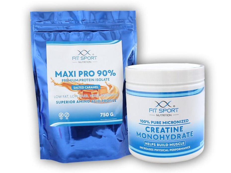 FitSport Nutrition Maxi Pro 90% 750g + Creatine 330g - main (0)