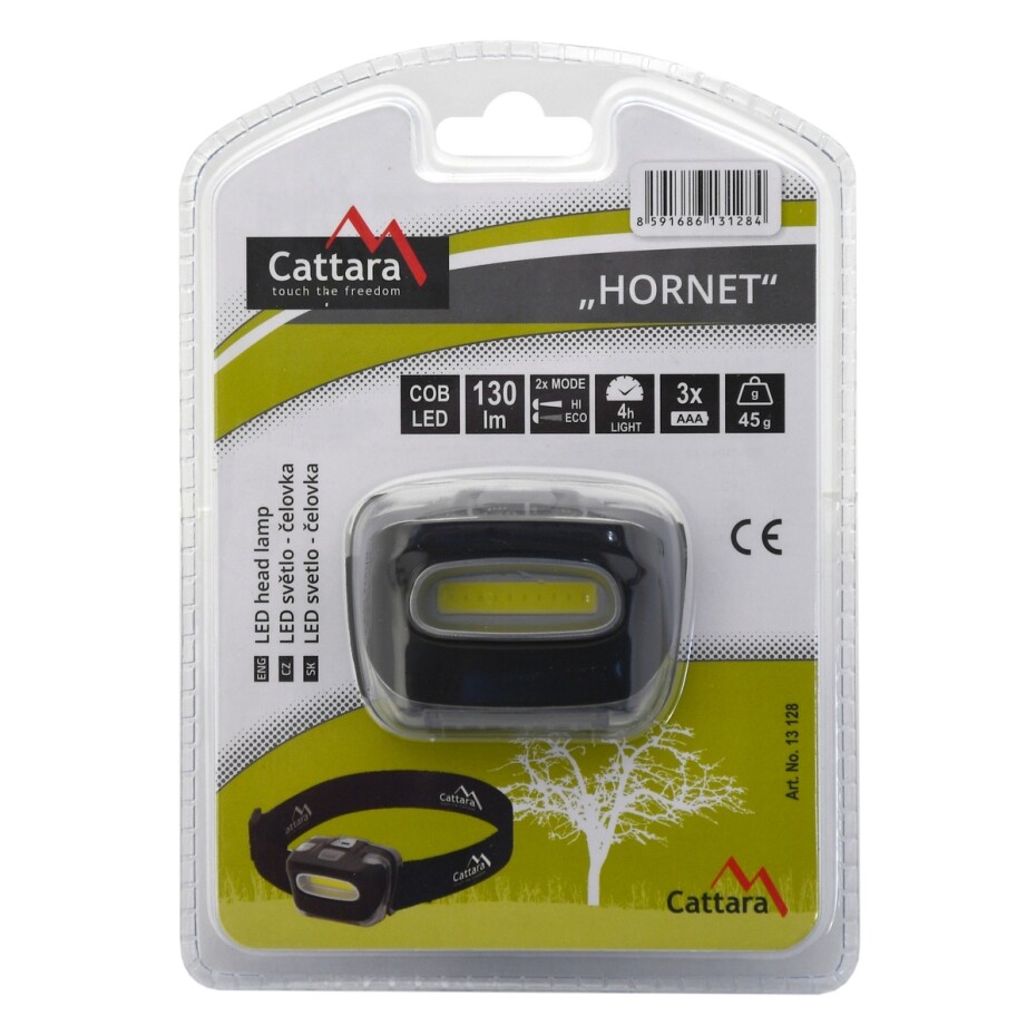 Cattara Čelovka HORNET 130 lm COB 3 x AAA - main (3)