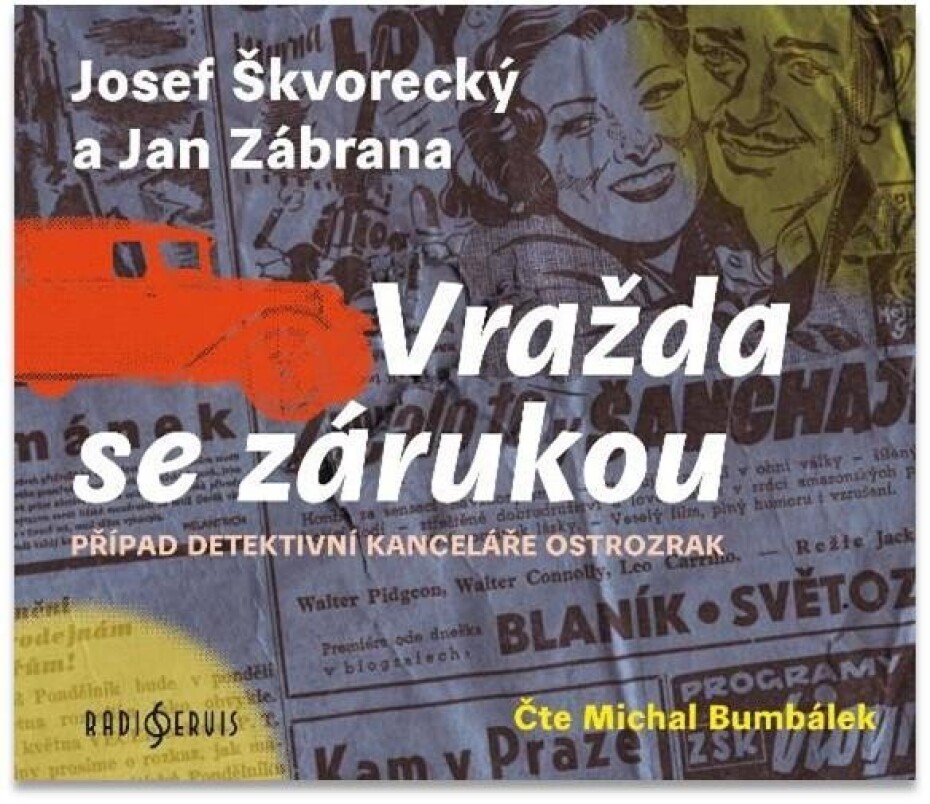 Vražda se zárukou - CDmp3 (Čte Michal Bumbálek) - Josef Škvorecký - main (0)