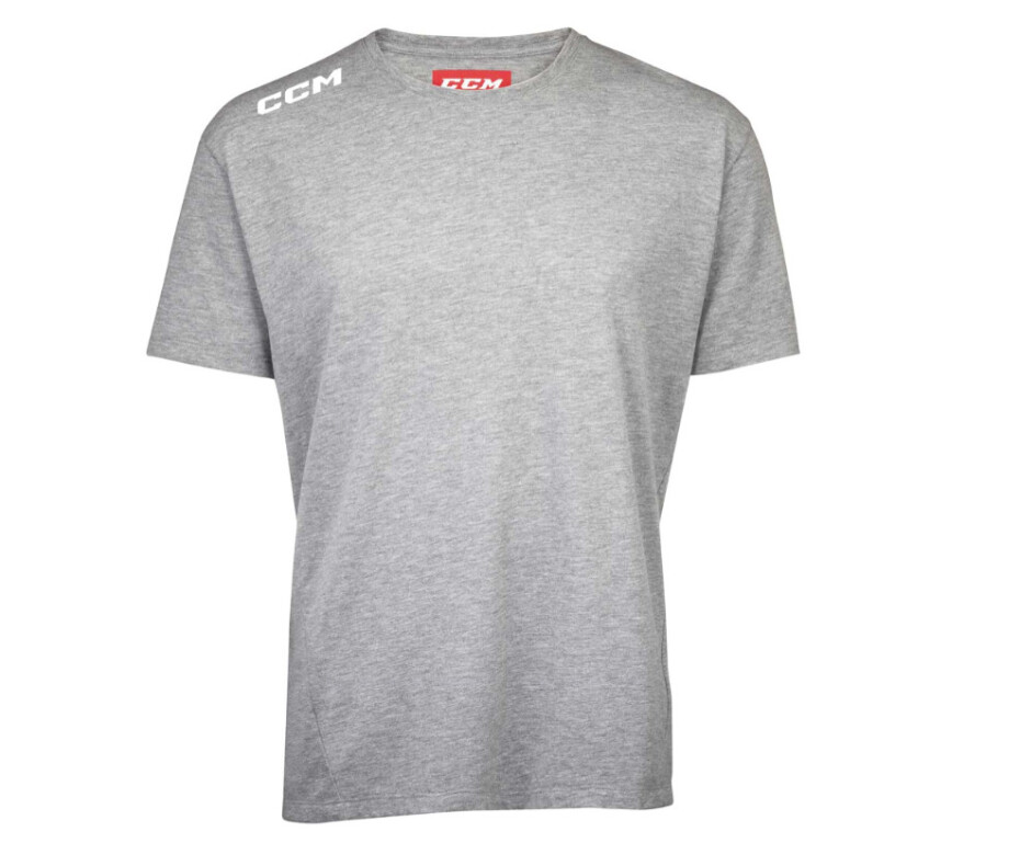 Pánské tričko CCM  SS Premium Essential Tee Grey L - main (0)
