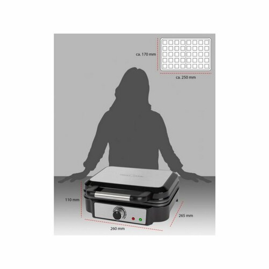 Proficook PC-WA 1240 vaflovač - main (7)