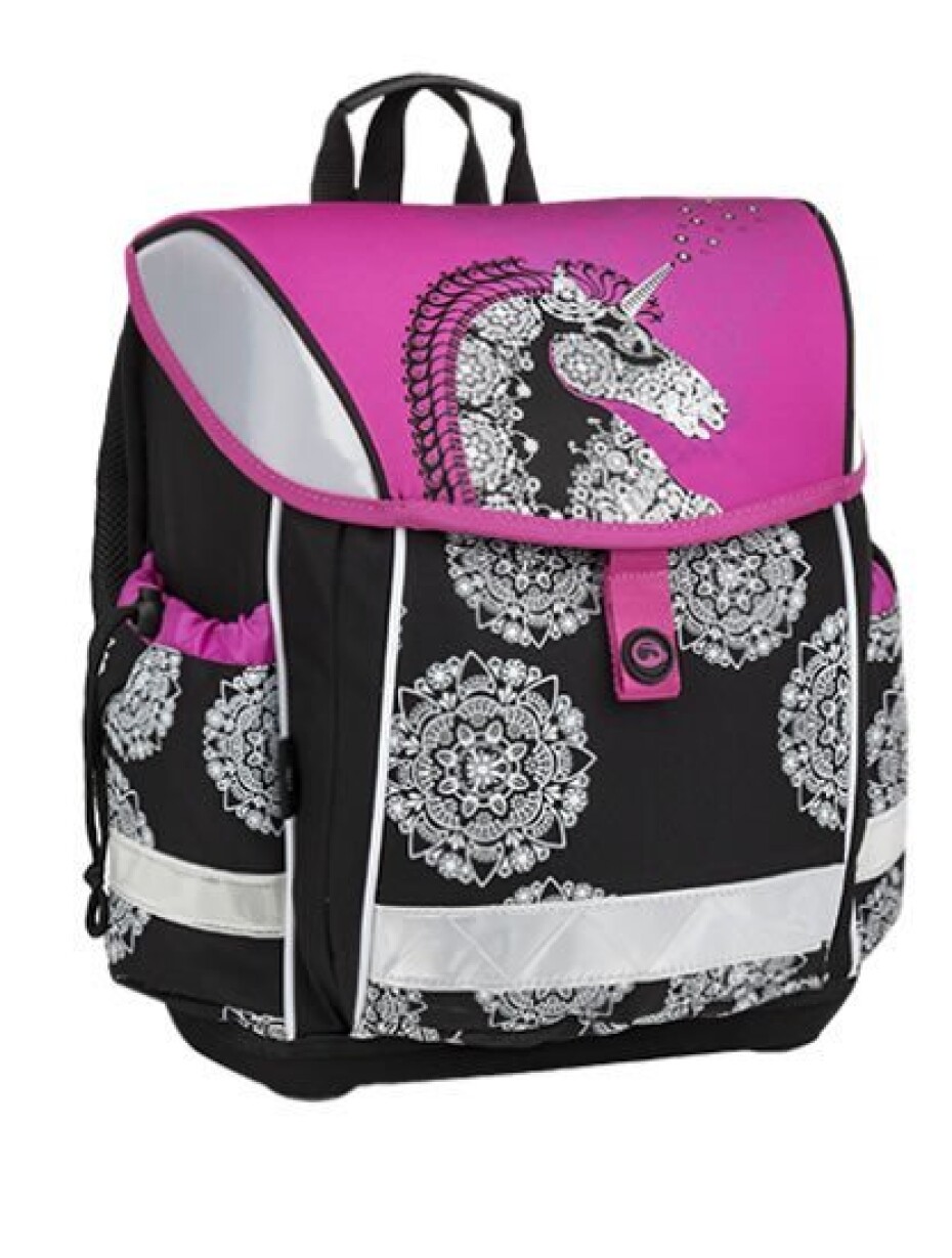 Bagmaster Školní aktovka pro prvňáčky LIM 9 A PINK/BLACK/WHITE - main (0)