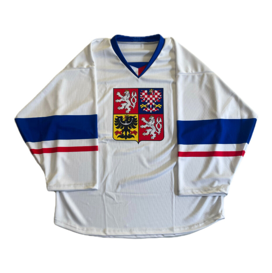 Hokejový dres Hejduk  Czech Republic White Replica Senior XXL - main (0)