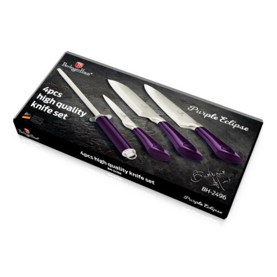 Berlinger Haus 4dílná sada nerezových nožů Purple Eclipse Collection - main (2)