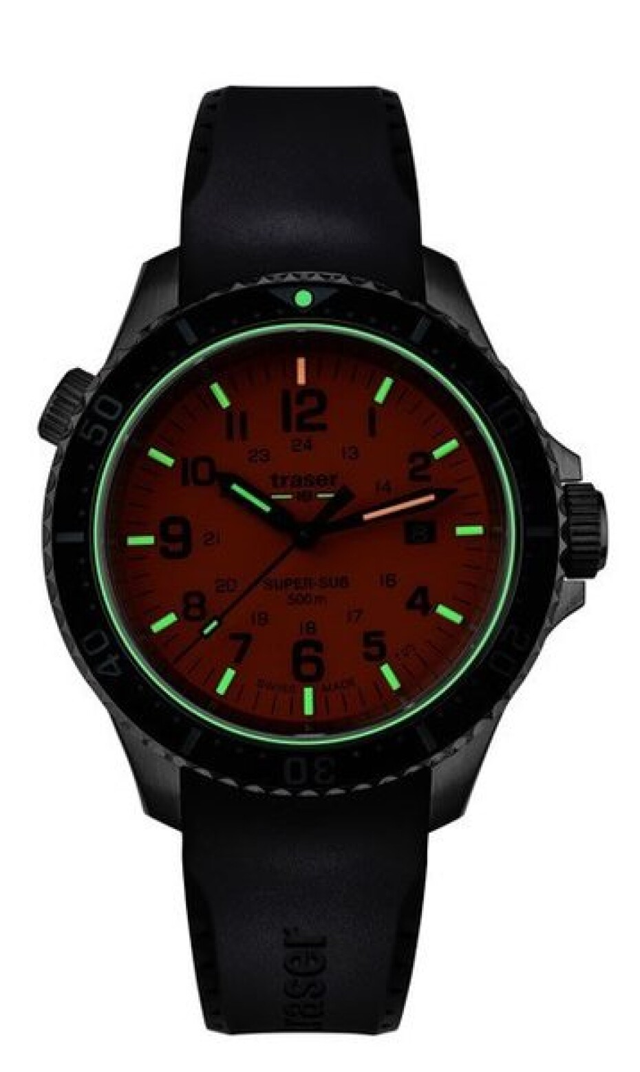 Traser P67 Diver Orange pryž - main (2)