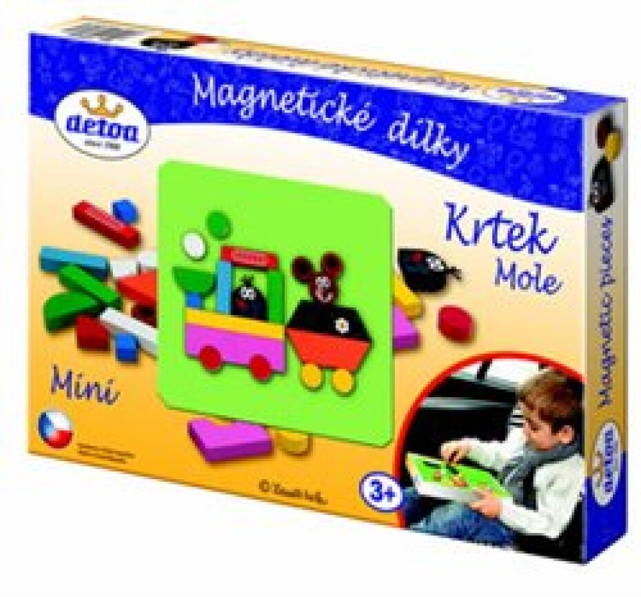 Detoa magnetické dílky Krtek MINI - main (0)