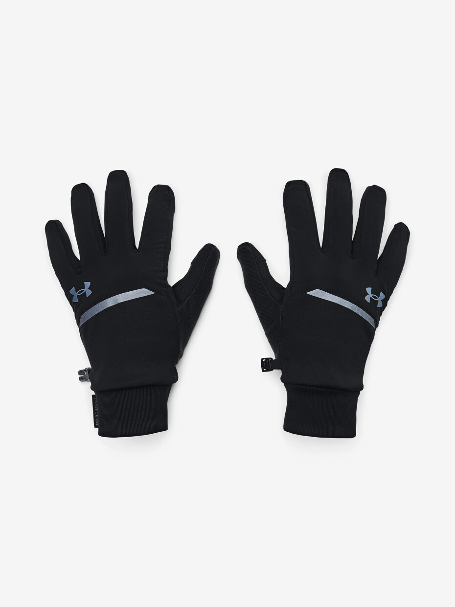 Pánské rukavice Under Armour  Storm Fleece Run Gloves-BLK S - main (0)