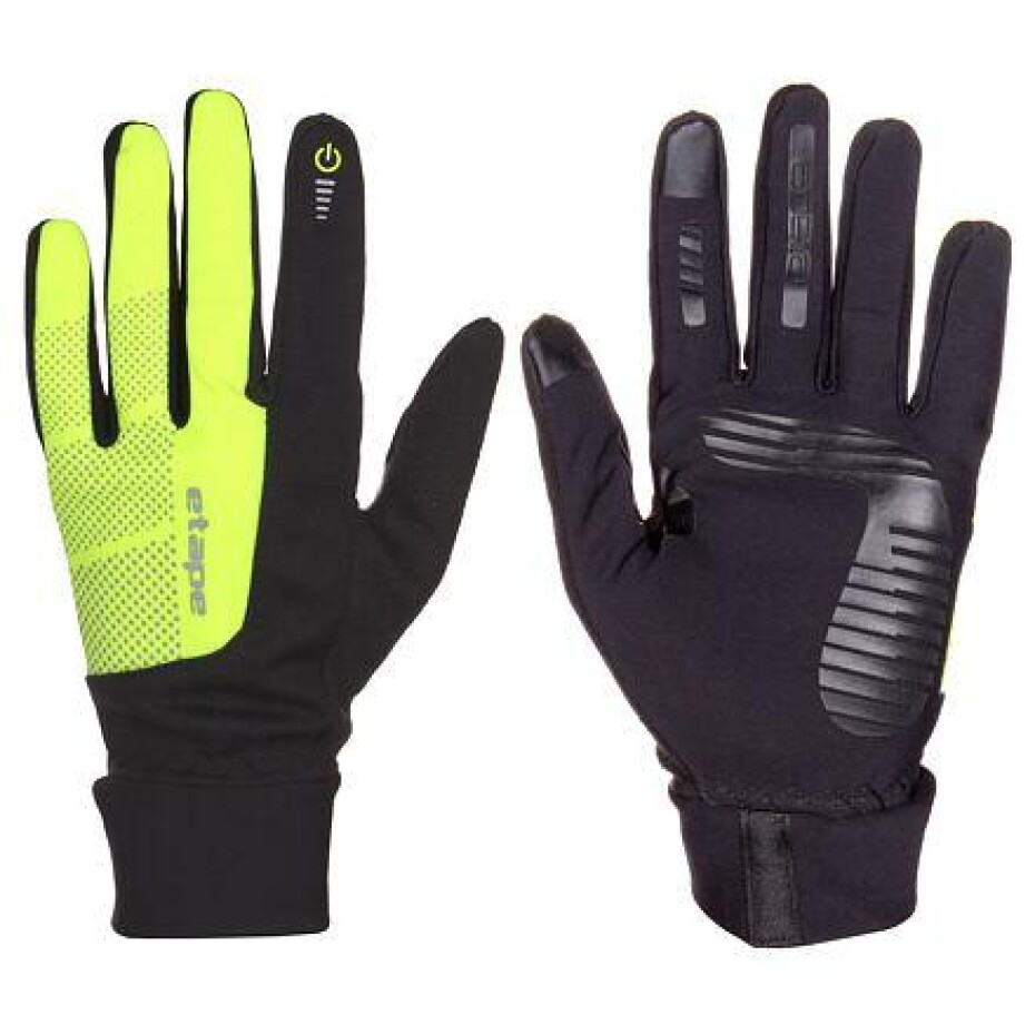 Etape Skin WS+ sportovní rukavice černá-žlutá fluo - main (0)