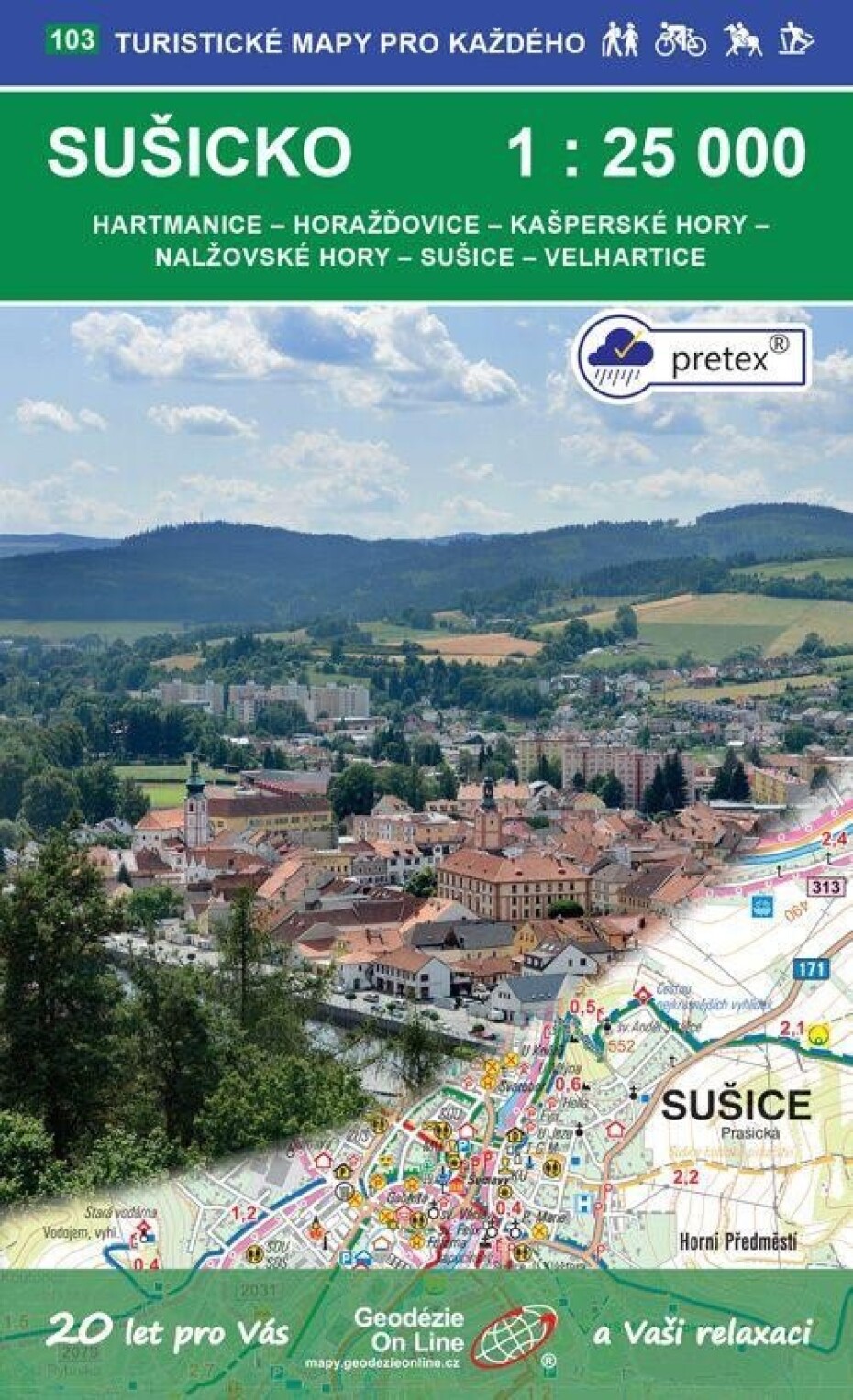 Sušicko 1:25 000 / 103 Turistické mapy pro každého - main (0)