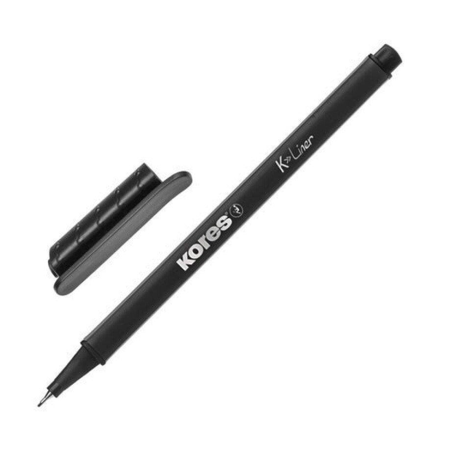 Kores K-LINER, šíře stopy 0,4 mm, černá - main (0)