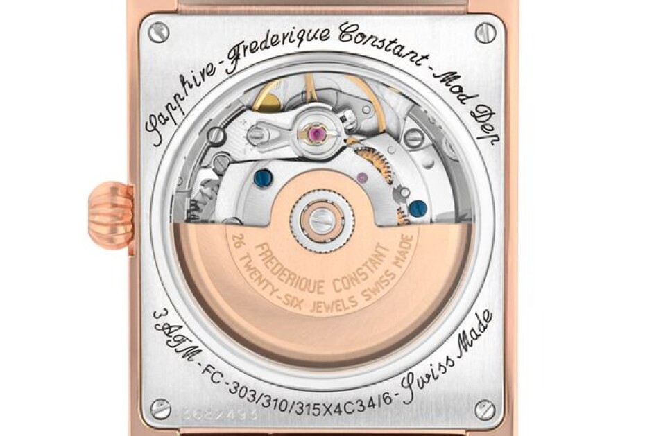 Frederique Constant Classics Carrée Automatic FC-303V4C4 - main (8)