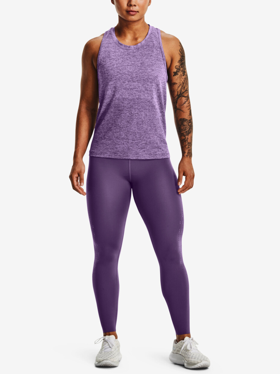 Under Armour Fialové sportovní tílko UA Seamless Stride Singlet - main (1)