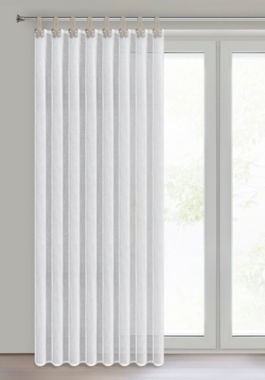 ArtFir Záclona MELISSA PU | bílá 140 x 250 cm - main (1)
