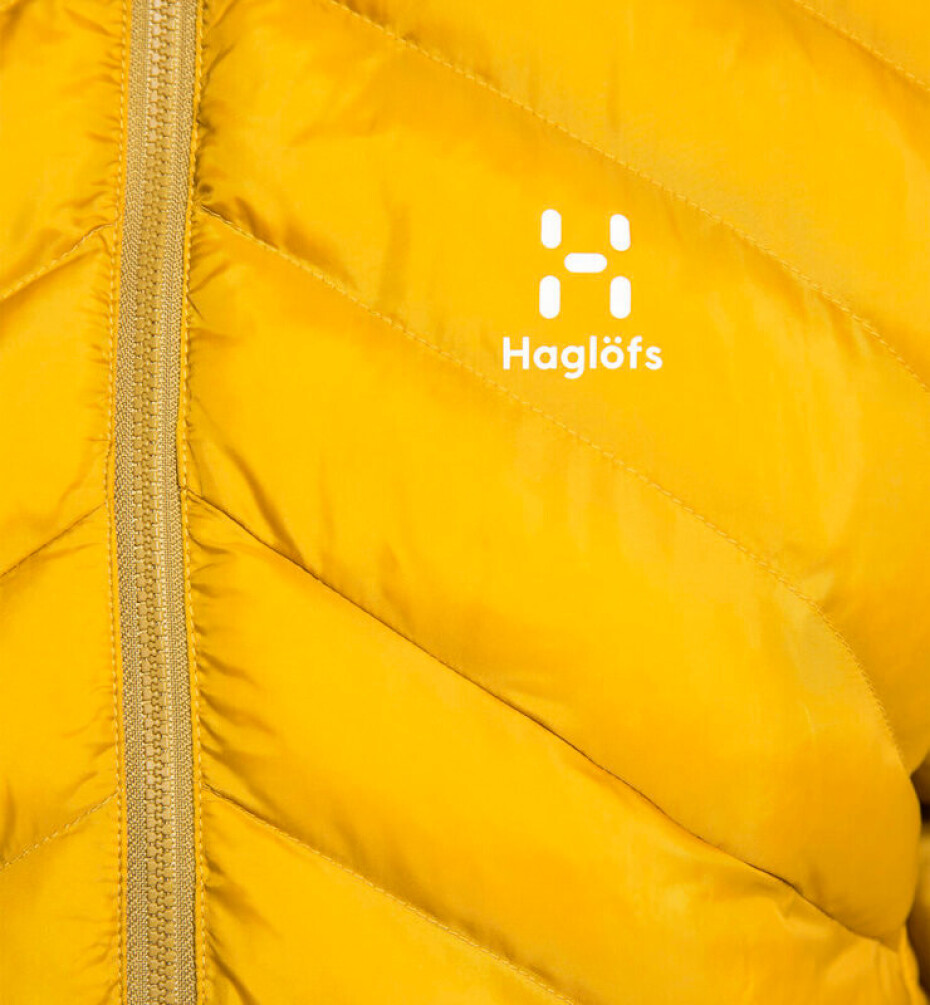 Dámská bunda Haglöfs  Sarna Mimic hood W žlutá, L L - main (2)
