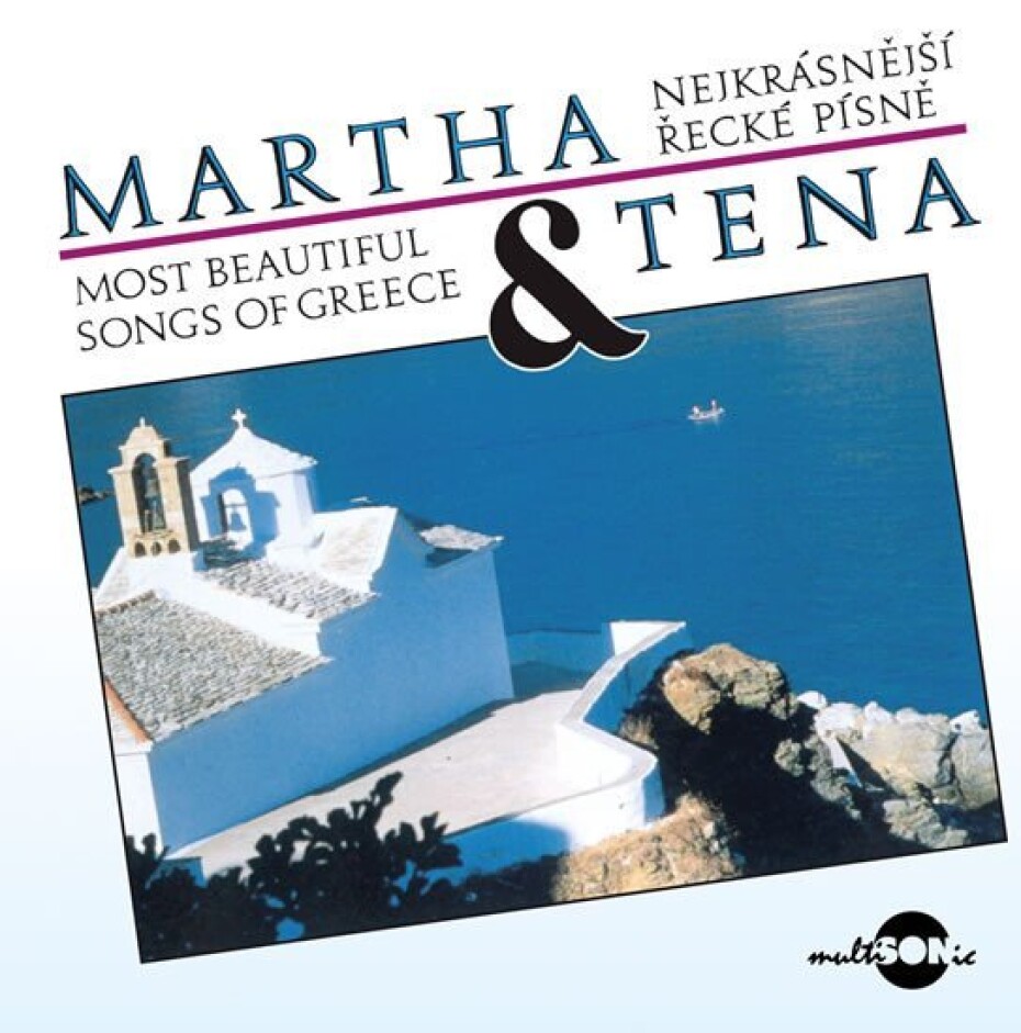 Martha a Tena - Nejkrásnější řecké písně - CD - a Tena Martha - main (0)