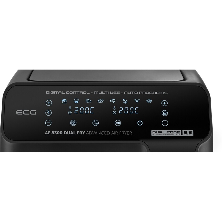 ECG AF 8300 horkovzdušná fritéza Dual Fry - main (10)