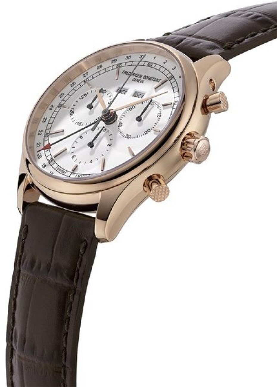 Frederique Constant Classics Gents Chronograph Triple Calendar Quartz FC-296SW5B4 - main (1)