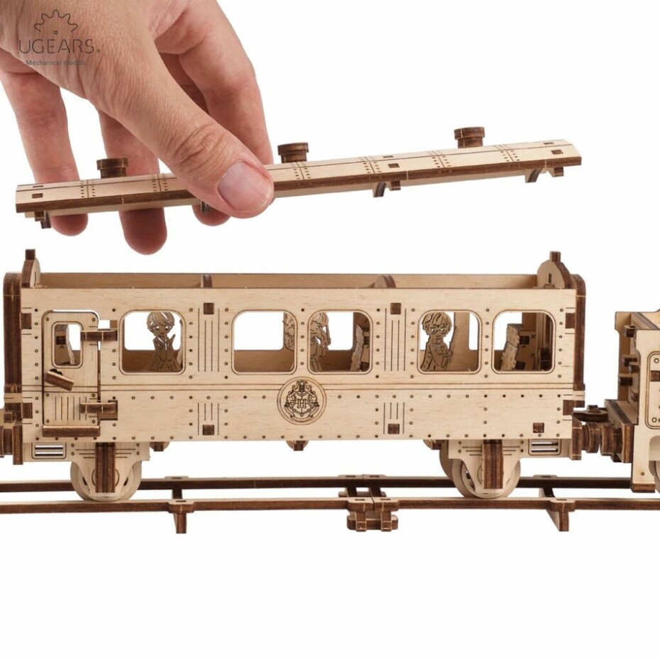 Ugears 3D dřevěné mechanické puzzle Harry Potter Bradavický expres - main (10)