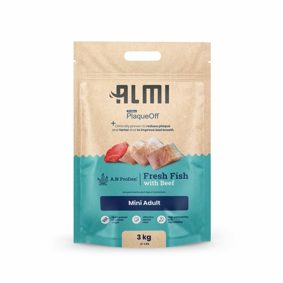 ALMI Mini Adult Granule s mořskou řasou, 3 kg - main (0)