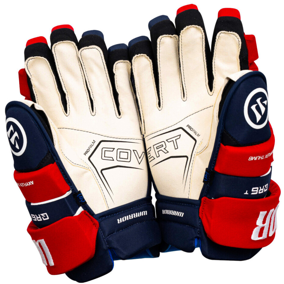 Hokejové rukavice Warrior Covert QR6 Team Navy/Red Junior 12 palců - main (4)