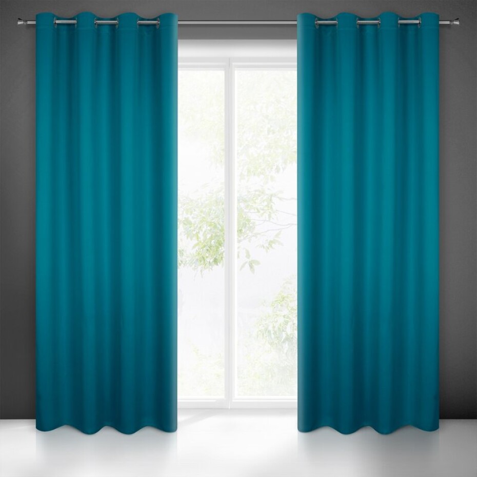 ArtFir Zatemňovací závěs BLACKOUT K | tyrkysová 135 x 250 cm - main (0)