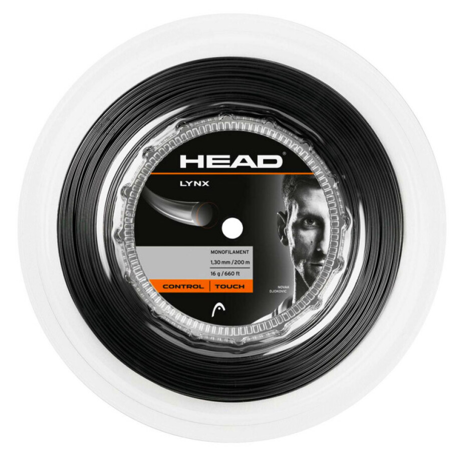 Tenisový výplet Head Lynx (200 m)  šedá, 1,20 mm - main (0)