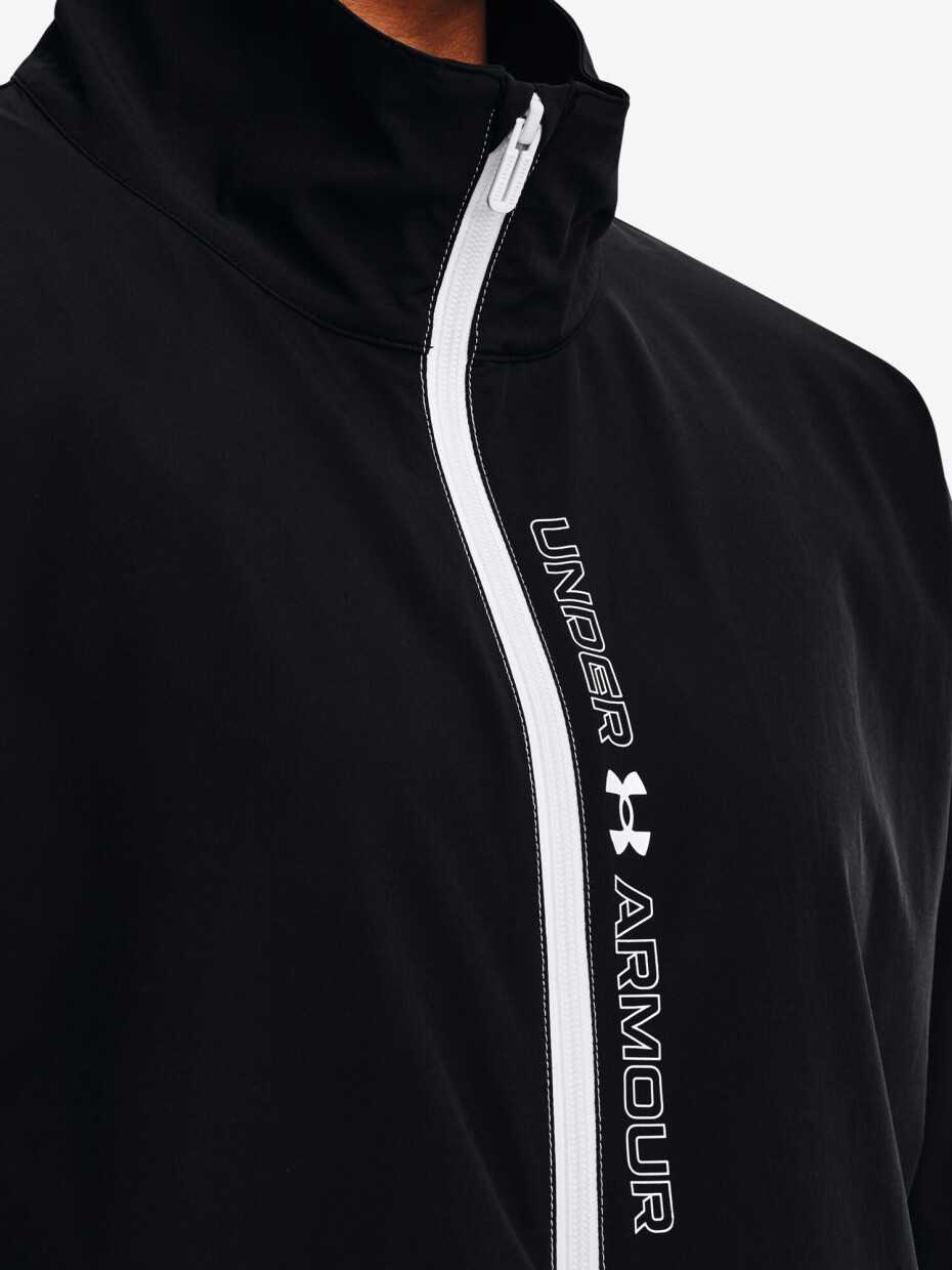 Under Armour Woven FZ Oversized Jacket černá - main (2)