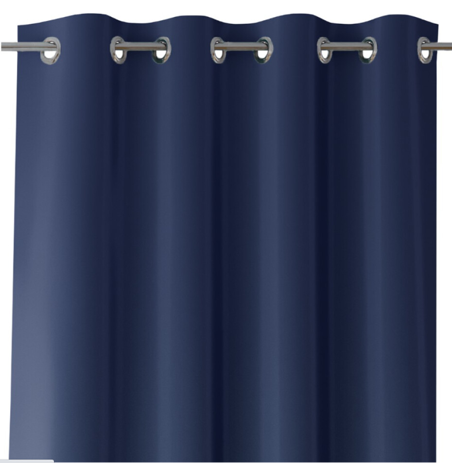 ArtFlhf Zatemňující závěs OXFORD EYELETS K | 140 x 250 cm Barva: Silver - main (33)