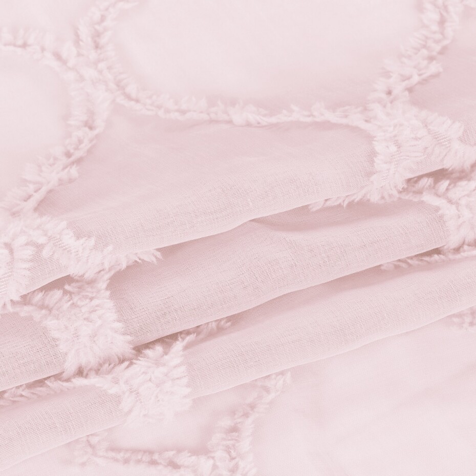 AmeliaHome Záclona Delva Pleat růžová, 140 x 250 cm - main (2)