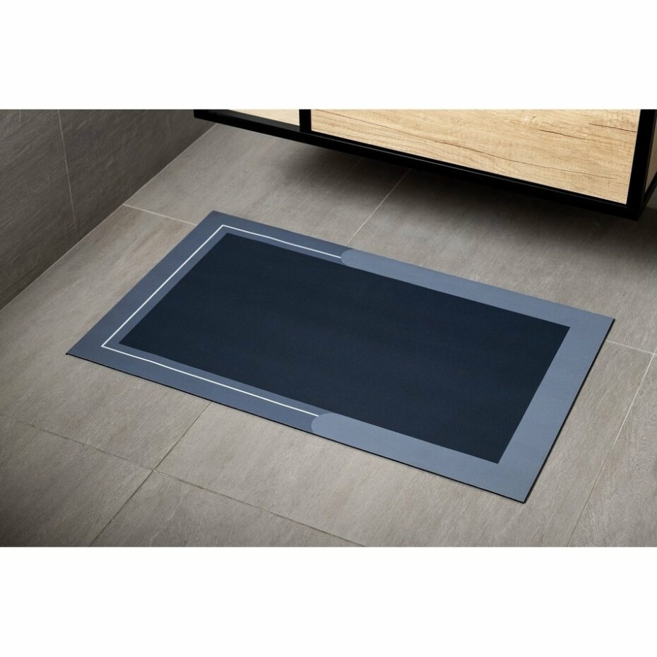 AQUALINE PCD012 koupelnová předložka 50 x 80 cm, modrá - main (4)