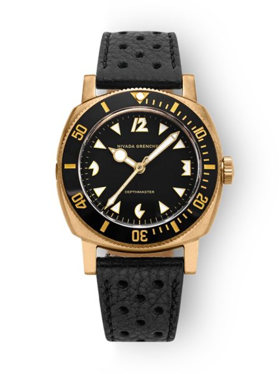 Nivada Grenchen Depthmaster Bronze - Brown Leather - main (5)